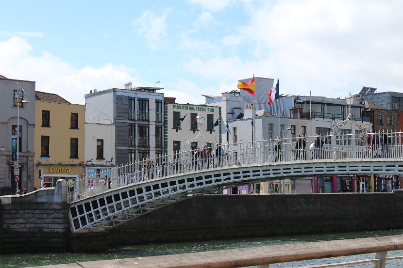 Ha'Peny Bridge in Dublin